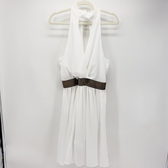 C.O.C. | Sheer Sleeveless Dress | White - Picture 1 of 4